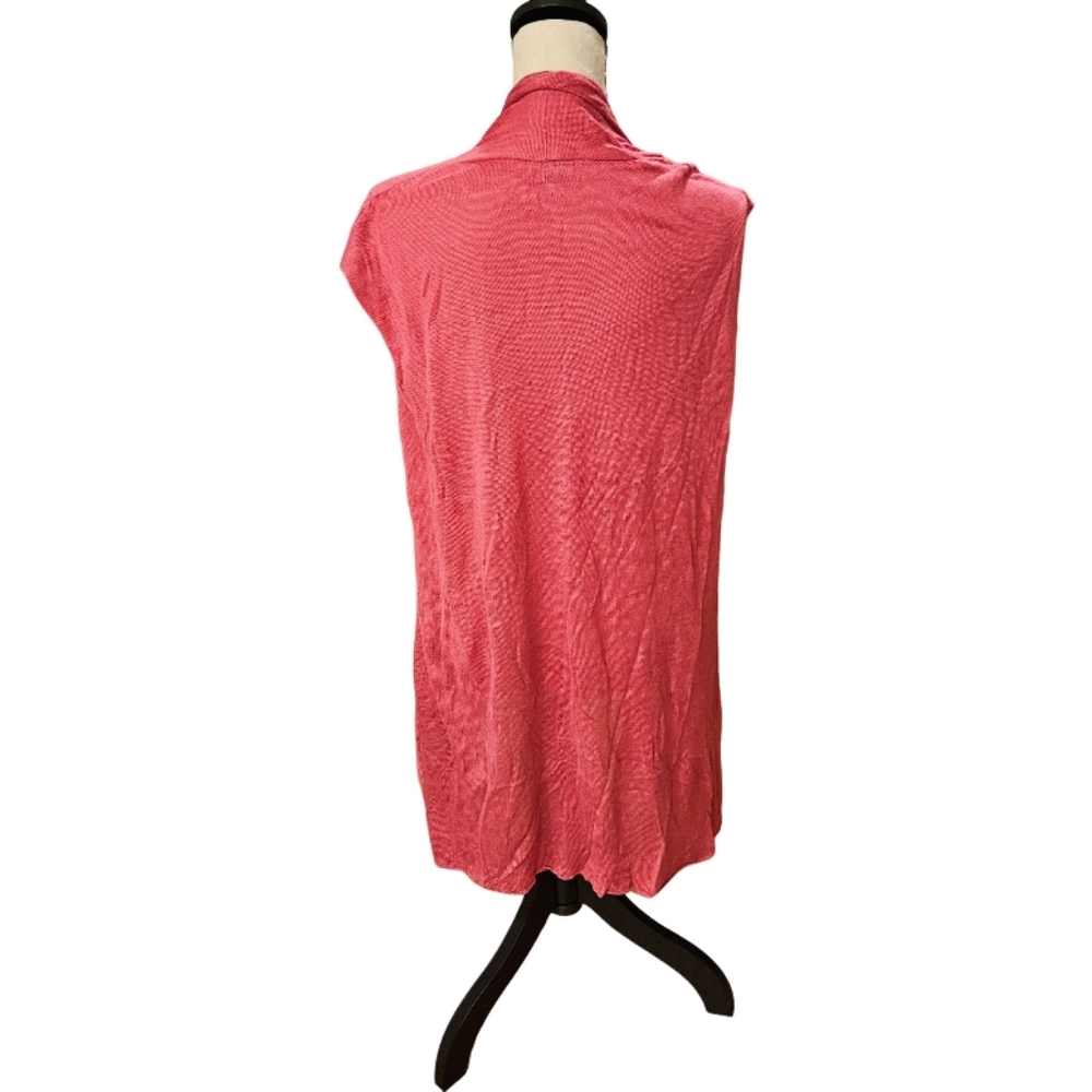 Lexi York Pink Sleeveless Cardiga - Picture 5 of 6